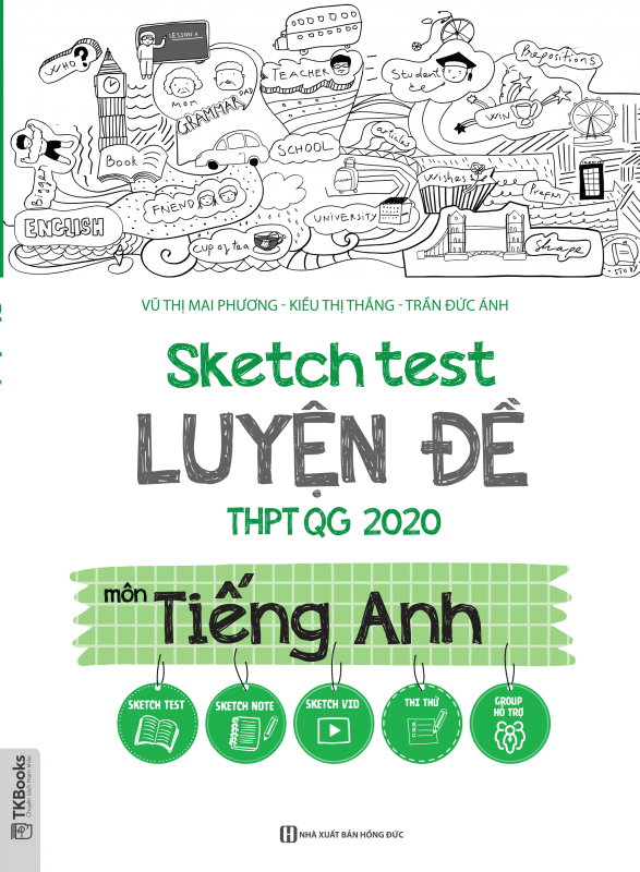 SKETCH TEST LUYỆN ĐỀ THPT QUỐC GIA MÔN TIẾNG ANH